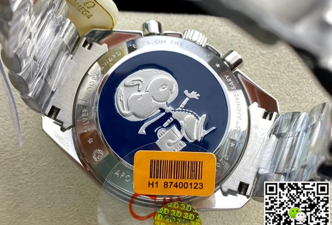 Omega Speedmaster Snoopy Award 311.32.42.30.04.003 OM Factory 1:1 Best Edition Replica Watch Black Bezel